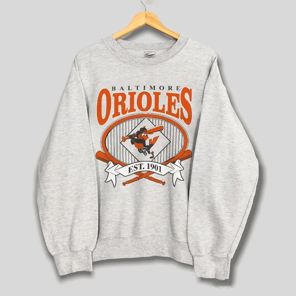 1901 Baltimore Orioles Baseball Sweatshirt, Retro M LB Baseball Men Women Shirt - Picture 1 of 2